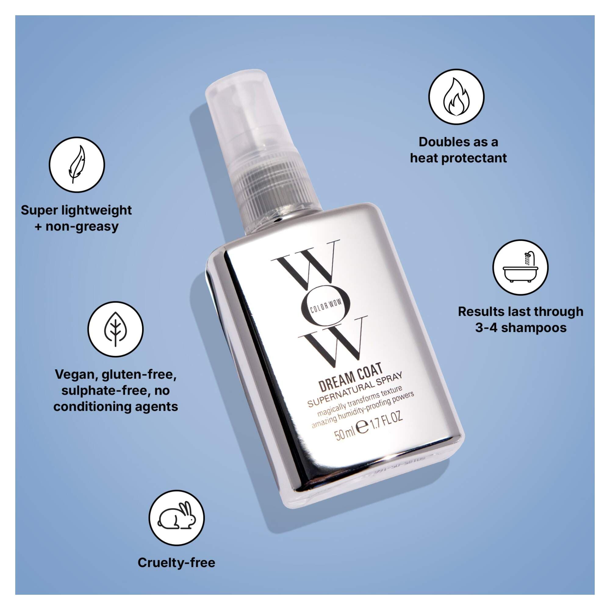 Color Wow Dream Coat Supernatural Spray 50ml - Image 3