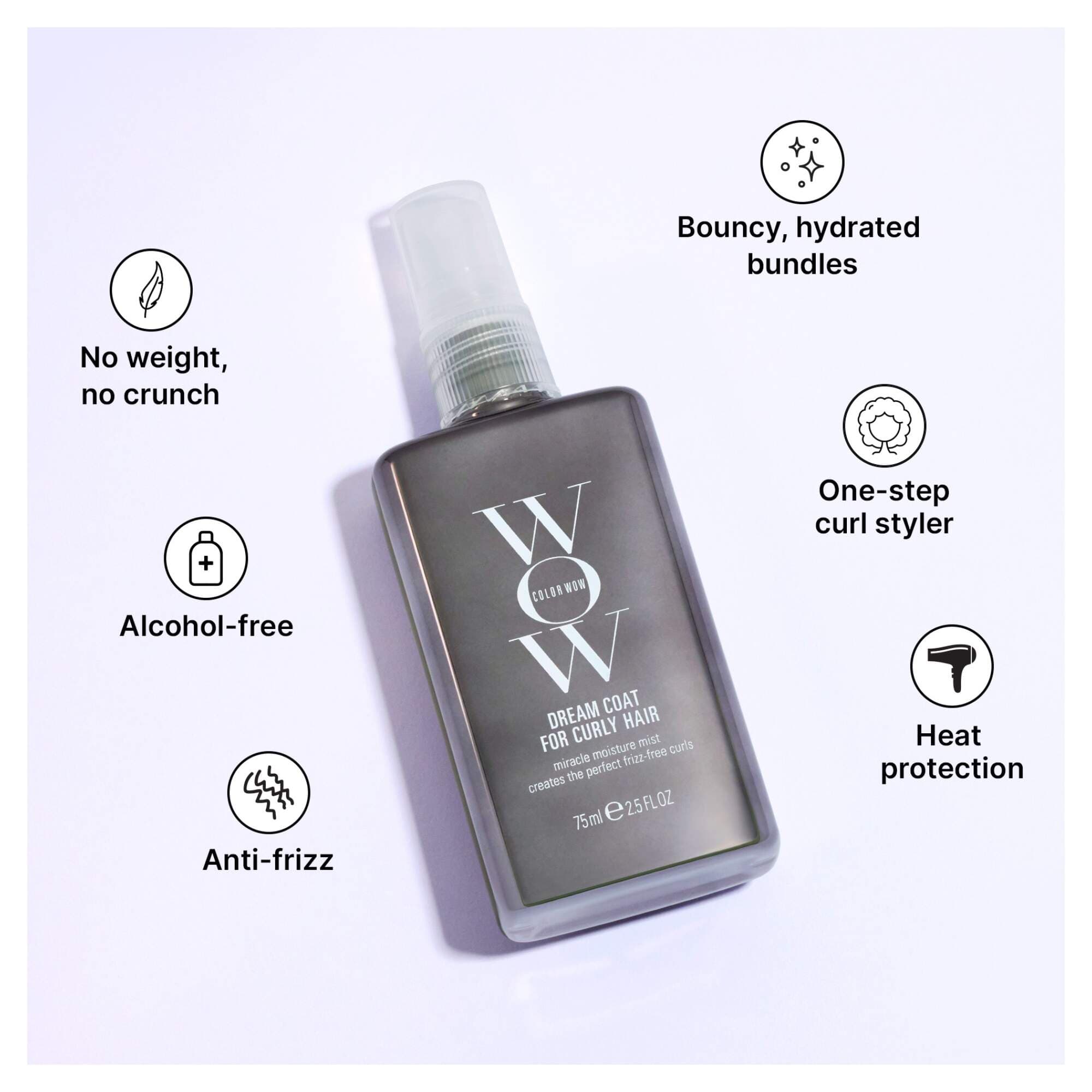 Color Wow Dream Coat for Curly Hair 75ml - Image 3