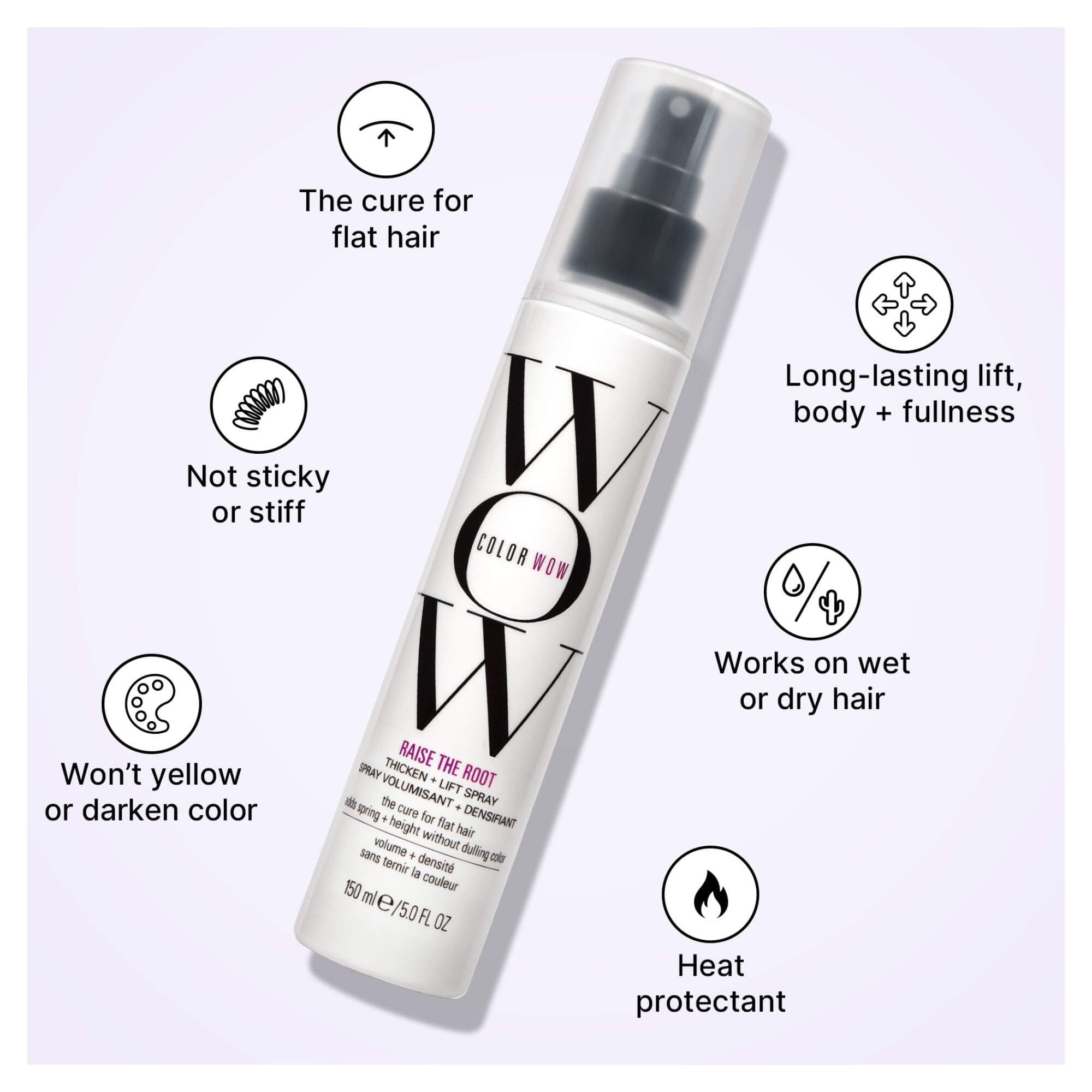 Color Wow Raise the Root Thicken + Lift Spray  150ML - Image 4