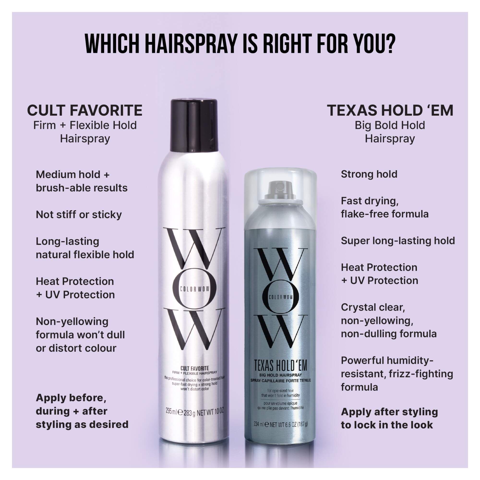 Color Wow Texas Hold'em Big Hold Hairspray 234ml - Image 7