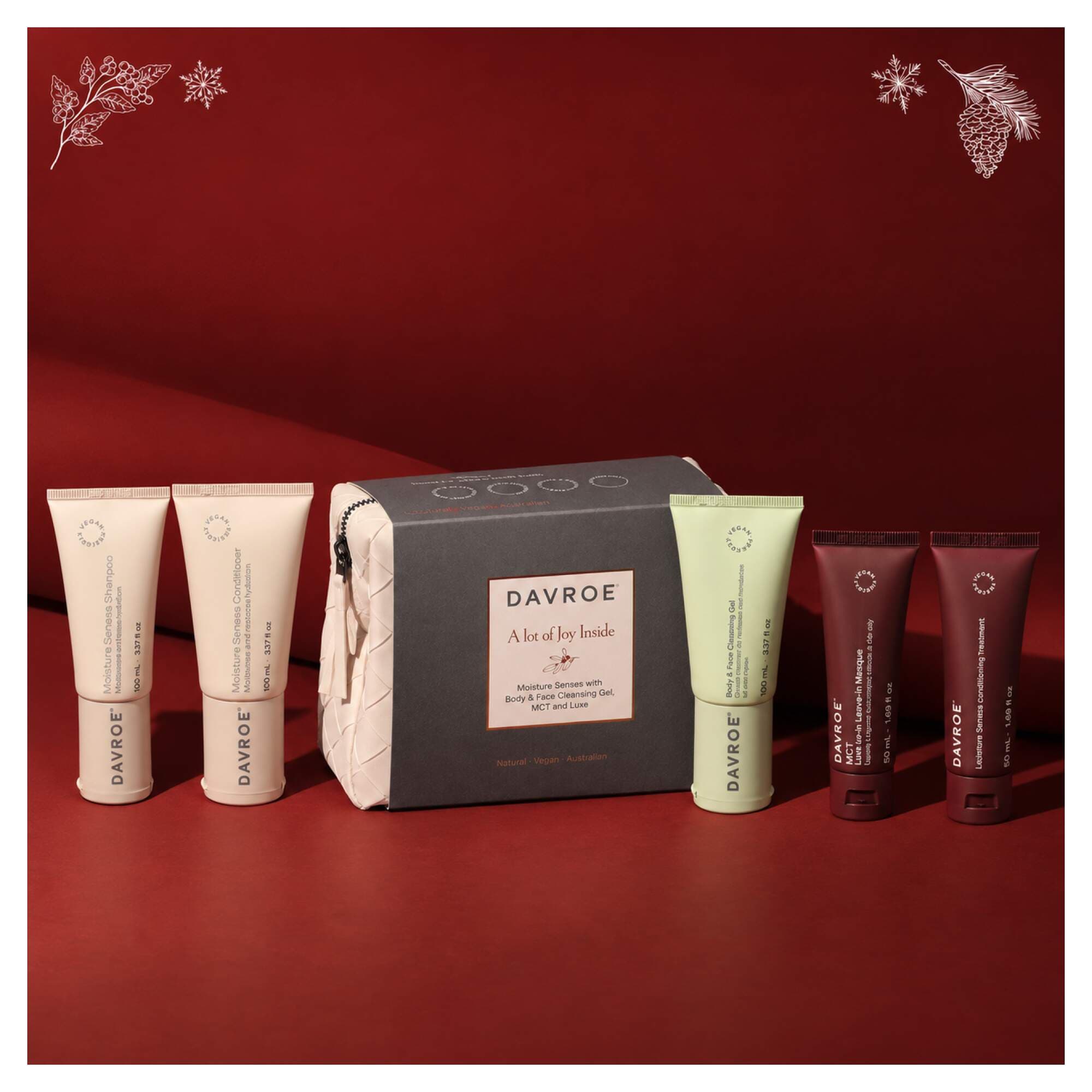 DAVROE -- Gift Set 2026 - Travel Set - Moisture