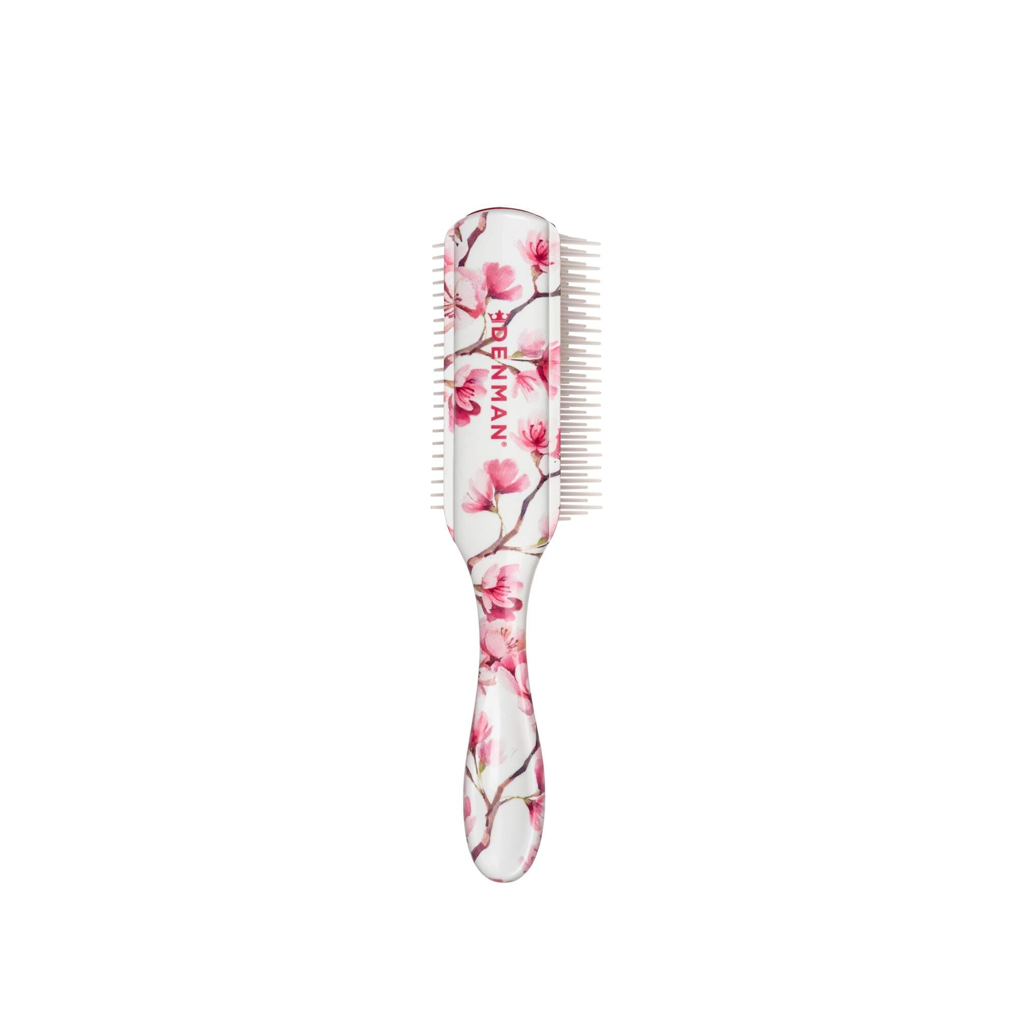 DENMAN - STYLE - D4 Large Styling Brush (9 Row) -Cherry Blossom - Image 2