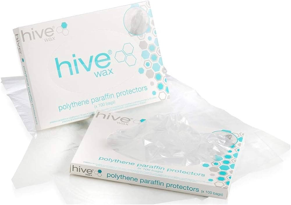 HIVE - PARAFFIN ACCESSORIES - Polythene Paraffin Protectors - 100 Pack