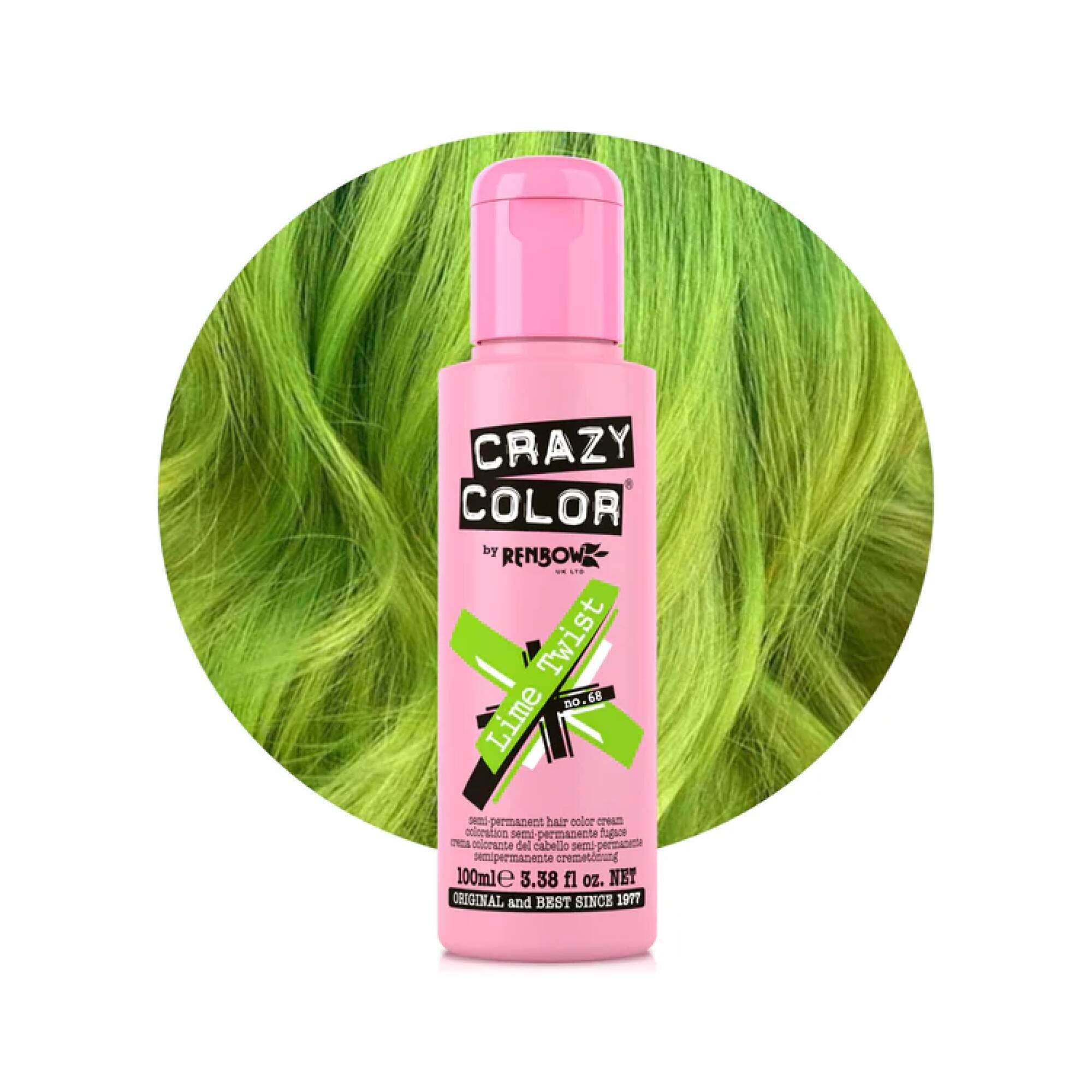 Crazy Color - Vibrant Shades - Lime Twist (68)