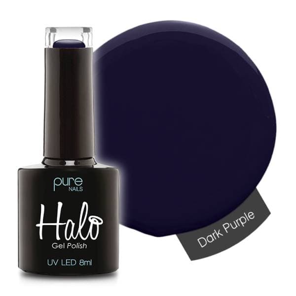 Halo Gel Polish - Fallen Angels - Dark Purple