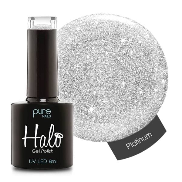Halo Gel Polish - Ice Crystals - Platinum