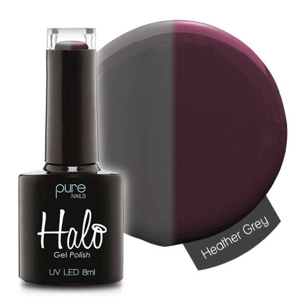 Halo Gel Polish - React - Heather/Grey