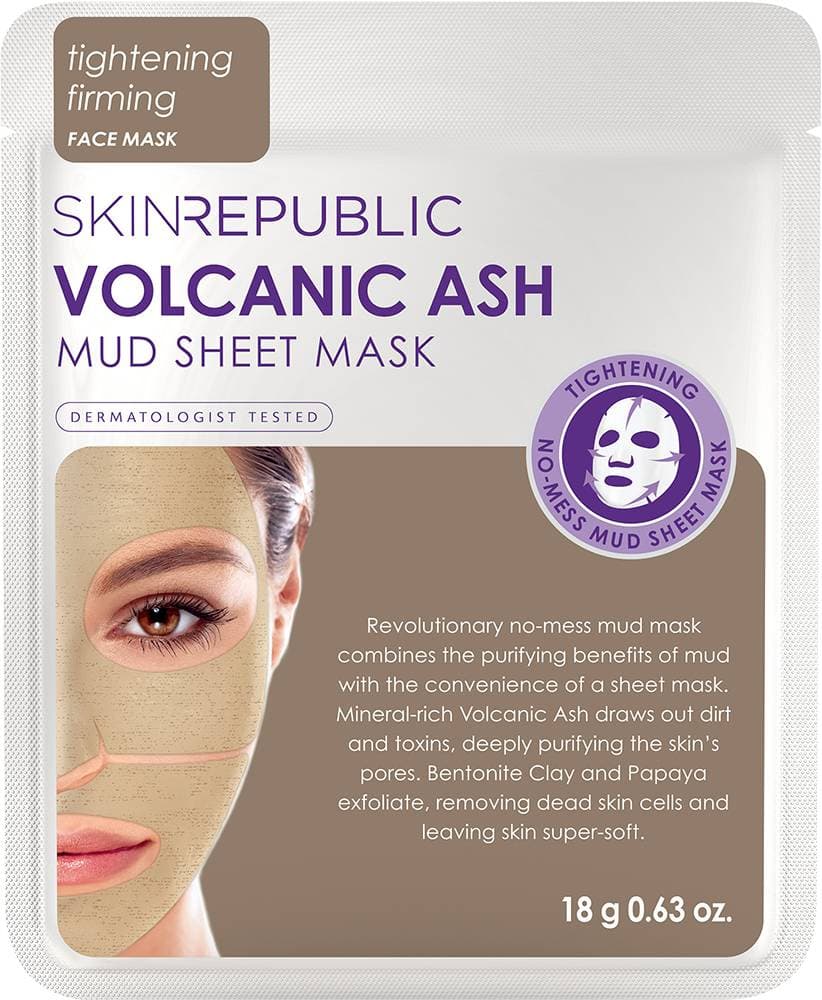 Skin Republic Volcanic Ash Mud Sheet Mask