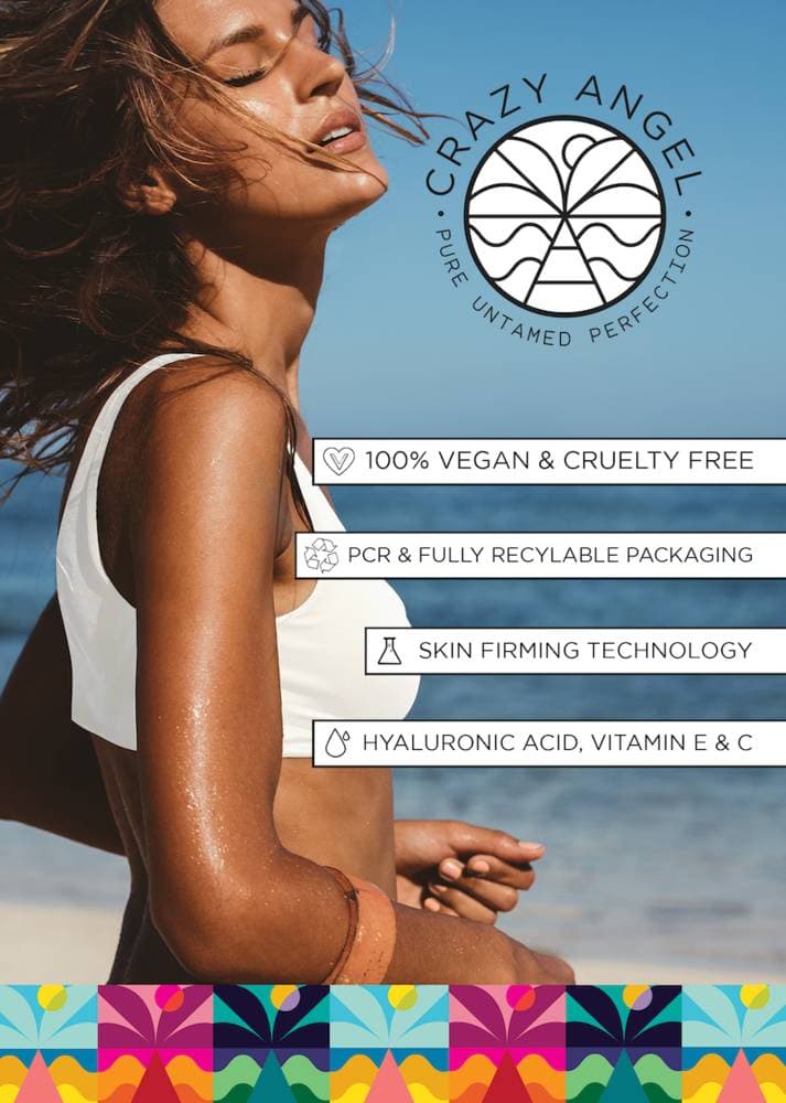 CRAZY ANGEL - Salon Marketing - A5 Strut Card