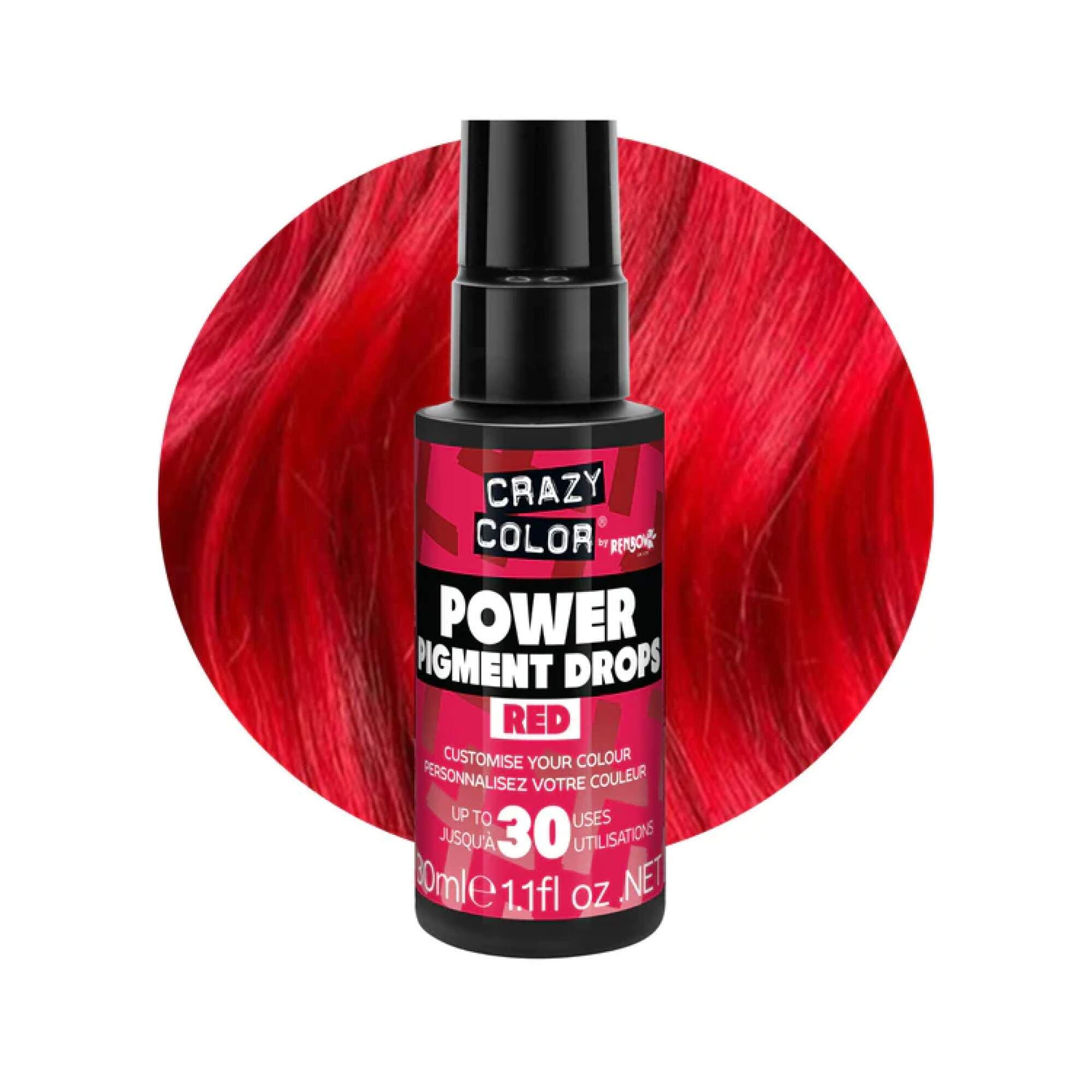 Crazy Color - Pure Pigment Drops - Red