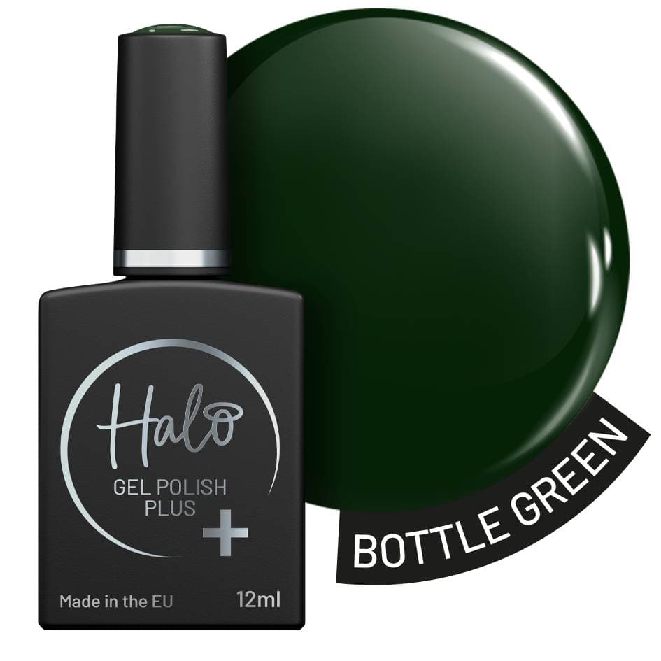 HALO GEL POLISH PLUS - Bottle Green