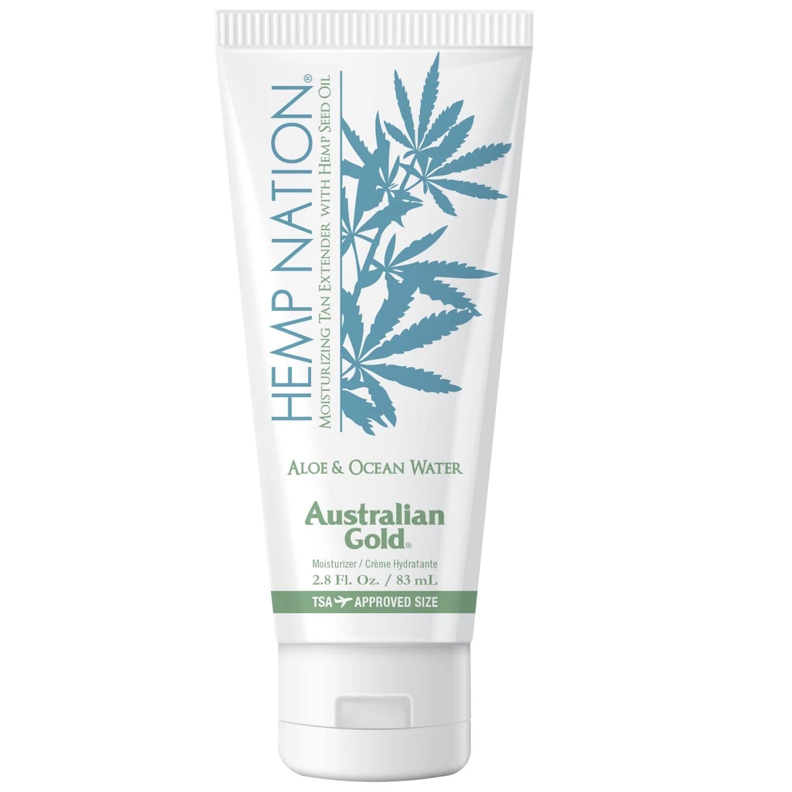 AUSTRALIAN GOLD - HEMP NATION - Aloe & Ocean Water Tan Extender Mini - 83ml