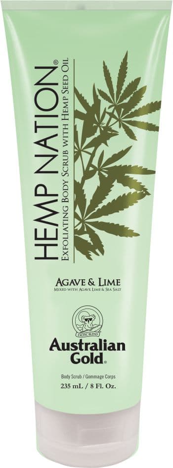 AUSTRALIAN GOLD - HEMP NATION - Agave & Lime Body Scrub - 237ml