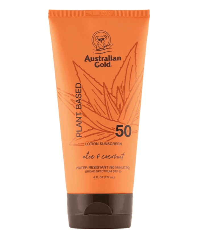 AUSTRALIAN GOLD - SUN CREAM - SPF 50 Plant Based Lotion - 177ml