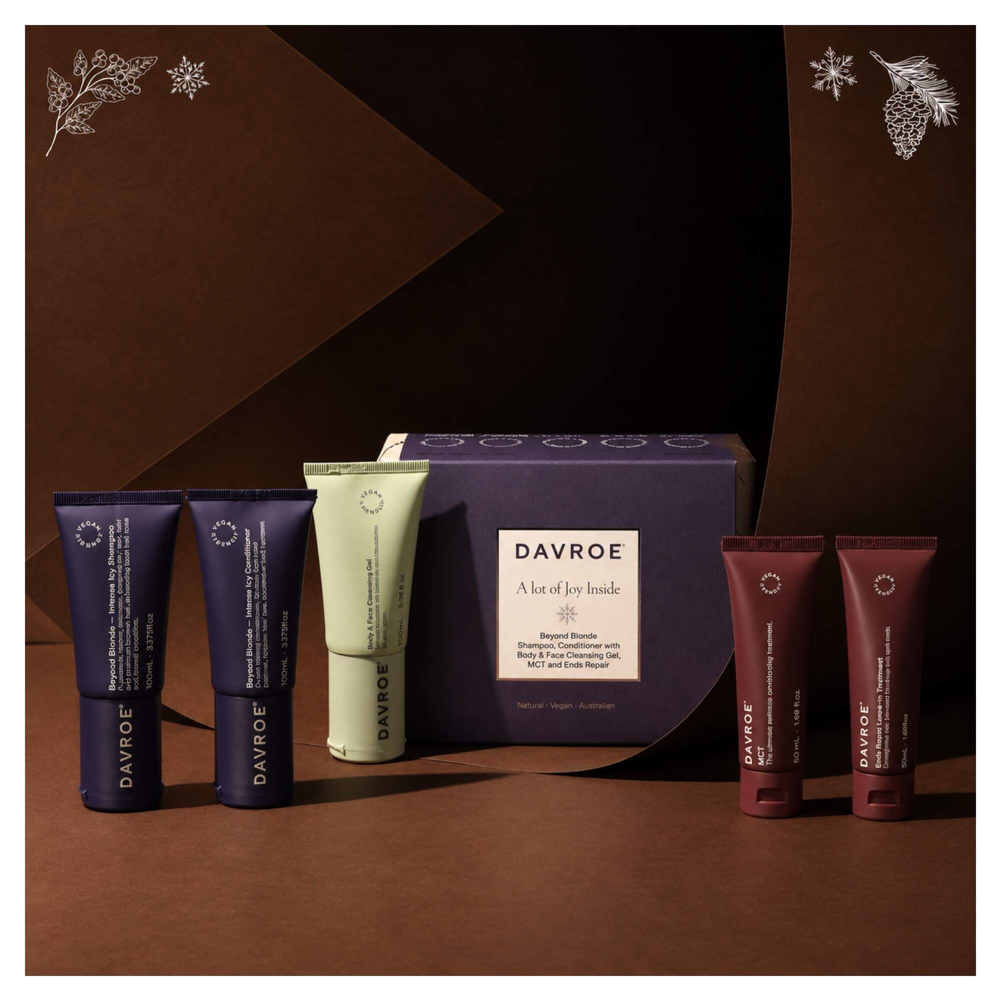 DAVROE -- Gift Set 2026 - Travel Set - Beyond Blonde