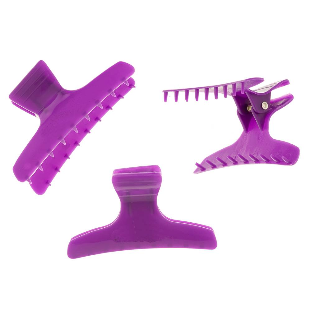 Head Jog Butterfly Clamps Large Purple | Head Jog Clips, Grips and ...