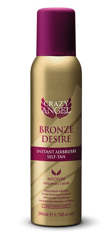 Crazy Angel Bronze Desire Instant Airbrush Self-Tan 200ml, 56% OFF