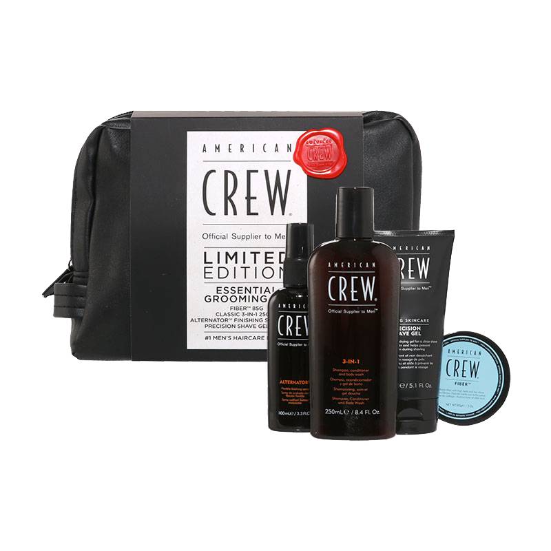 American Crew Fiber Essential Grooming Kit | American Crew Gift Sets ...