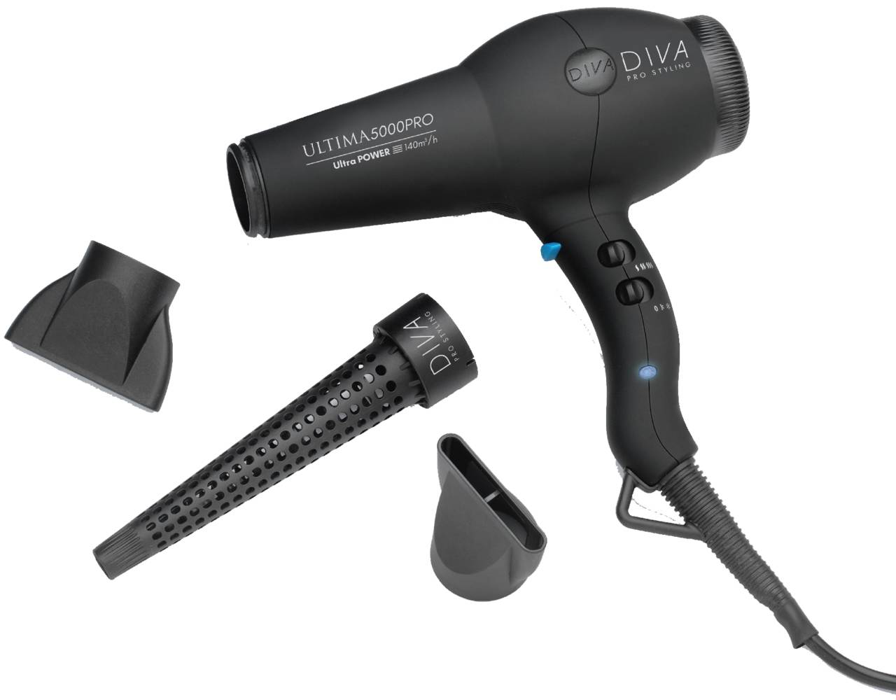 DIVA PRO - DRYERS - Ultima 5000 Pro - Black | Hairdryers | Barkers ...