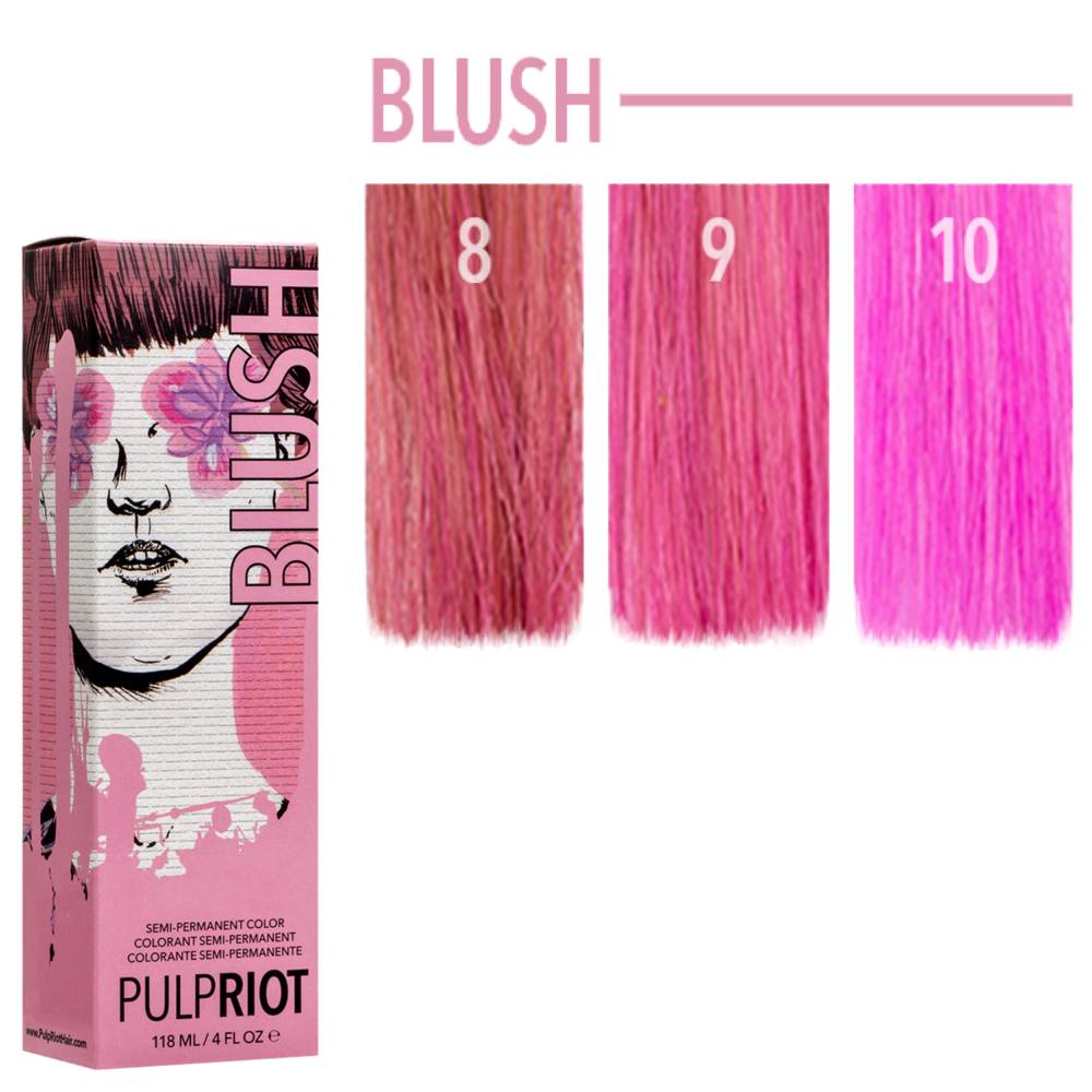 Pulp Riot Semi Permanent Blush Semi Permanent Barkers Hairdressing And Beauty Suppliers