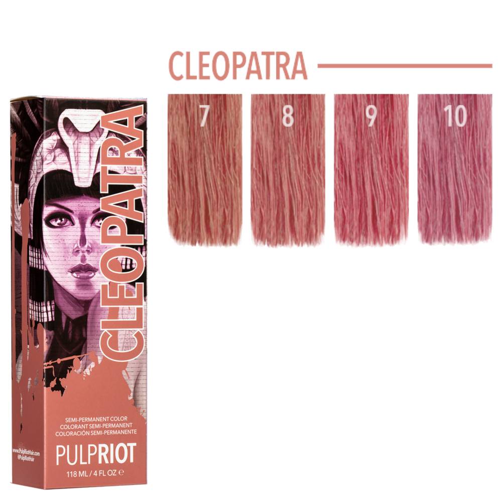 PULP RIOT SEMI PERMANENT (Raven) Cleopatra | SEMI PERMANENT | Barkers  Hairdressing & Beauty Suppliers