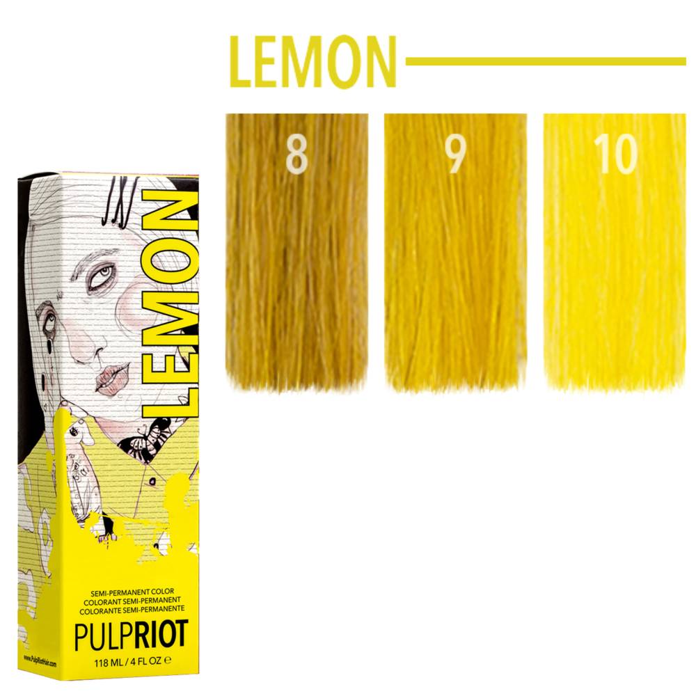PULP RIOT SEMI PERMANENT Lemon | SEMI PERMANENT | Barkers Hairdressing ...